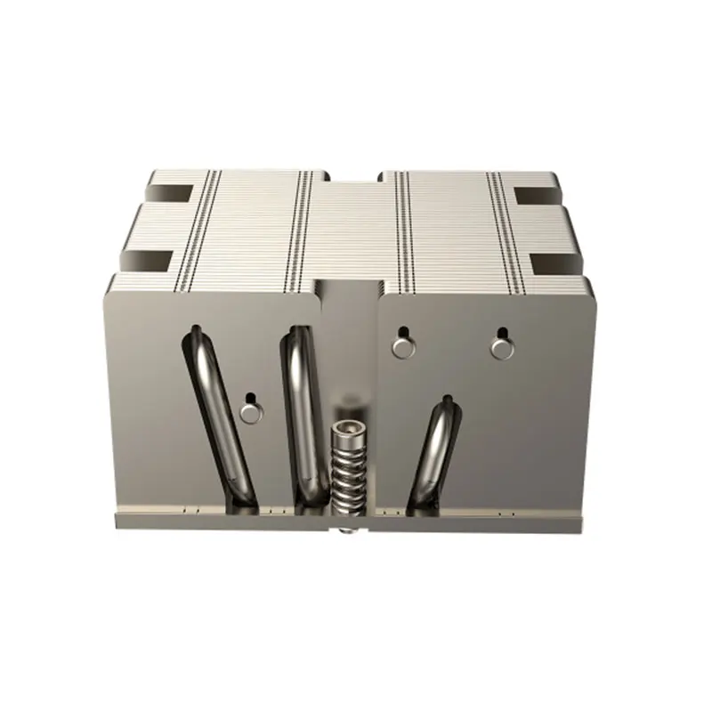 COOLSERVER AMD SP5 2U-S21 CPU servidor enfriador 6 heatpipes TDP 350W radiador para AMD SP5 - imagen 2