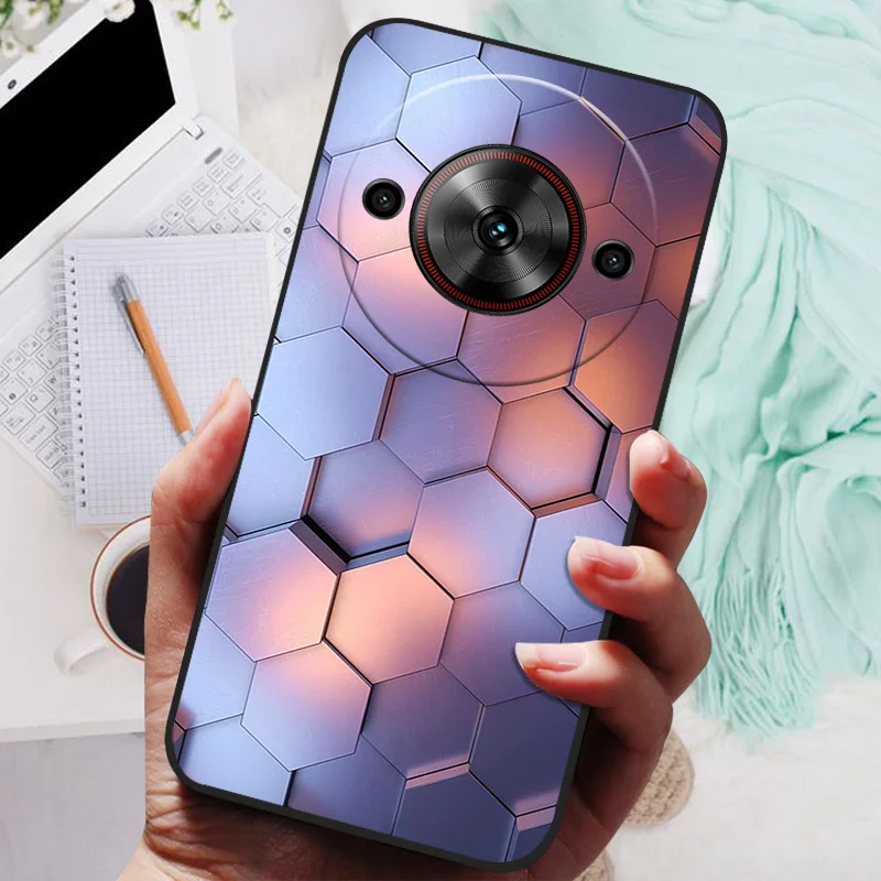 Para ZTE Blade A75 5G funda León Lobo funda trasera suave de silicona para ZTE Blade A75 5G funda de teléfono BladeA75 5G carcasa protectora A 75 - imagen 5