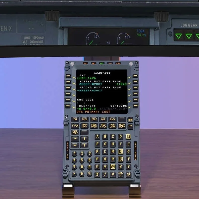 El simulador de vuelo WINGFLEX A320 MCDU presenta simulación a escala completa para MSFS Fenix A319 XPLANE P3D - imagen 4