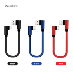 Cable USB-C a Micro USB Carga Rápida 90° Antigolpes Blindado