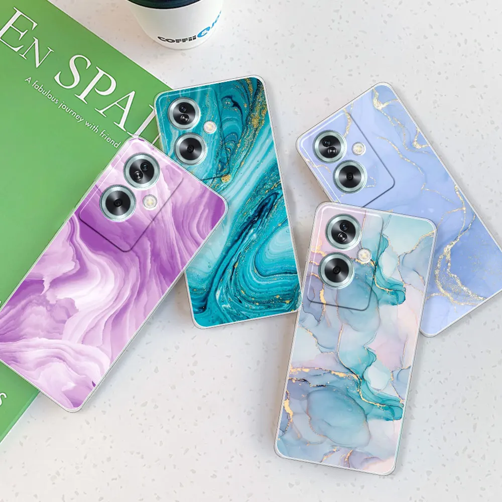 Funda de teléfono transparente para Oppo A79, A78, A59, A77S, TPU, silicona suave, Funda protectora transparente para Oppo A77, A76, A74 - imagen 5