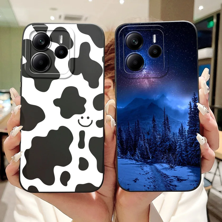 Para Xiaomi Redmi Note 14 4G 5G funda artística única cubierta pintada de caramelo funda de teléfono de silicona suave para Redmi Note 14 5G Note14 4G Shell