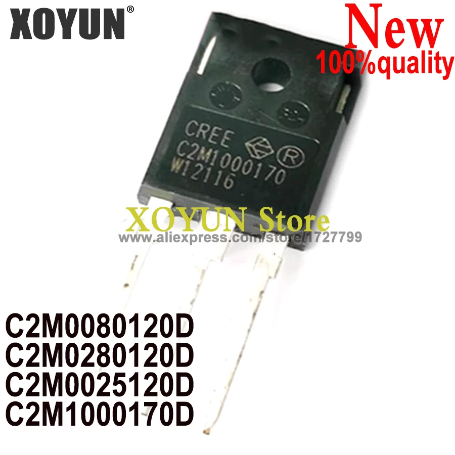 1 unidad C2M 0080120 D C2M 0280120 D C2M 0025120 D C2M 1000170 D TO-247