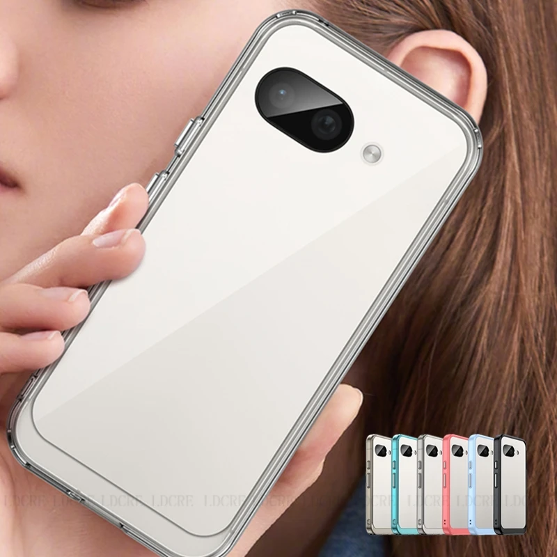 Para Google Pixel 9A funda Pixel 9A Capas a prueba de golpes teléfono parachoques trasero transparente Multicolor Fundas Pixe 9A Pixel9A - imagen 2