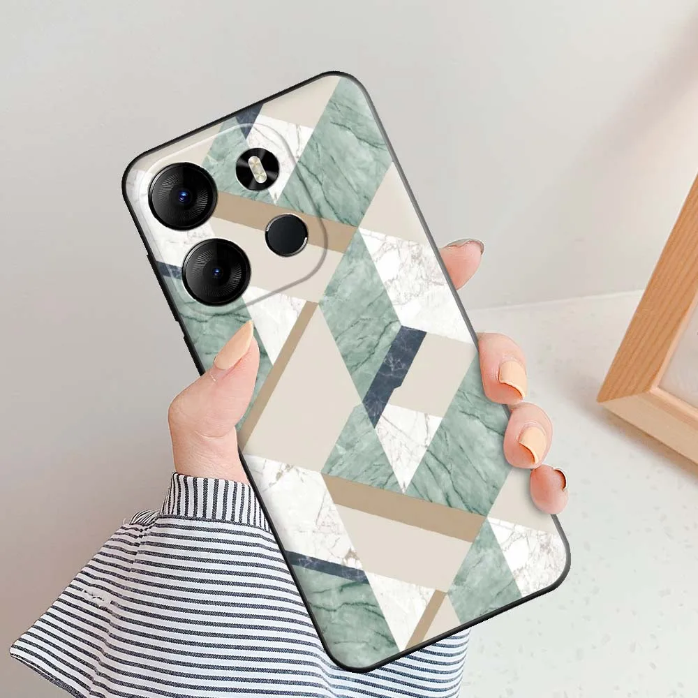 Funda de silicona con dibujos de animales para Tecno Spark GO 2023, carcasa de silicona, parachoques de TPU, 2023 - imagen 5