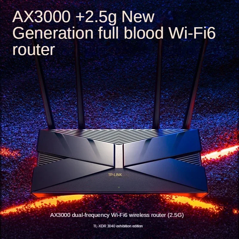 TP-LINK AX3000 enrutador inalámbrico Wi-Fi6 de doble banda MESH 2,5G RJ45 160MHZ 11ac/ax TL-XDR3040 amplificador Wifi repetidor de punto de acceso de 3000Mbps - imagen 5