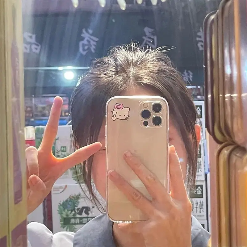 Hellos Kittys Sanrios Phone Case For iPhone 16 15 14 13 12 11 Mini Pro Max X XR XSMax 6 7 8 Plus SE Kawaiis Cartoon Girls Gifts - imagen 5