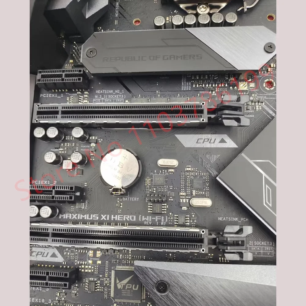 Placa base para juegos ROG MAXIMUS XI HERO WIFI ATX compatible con i9/i7/i5/i3/Pentium/Celeron de nonctava generación - imagen 4