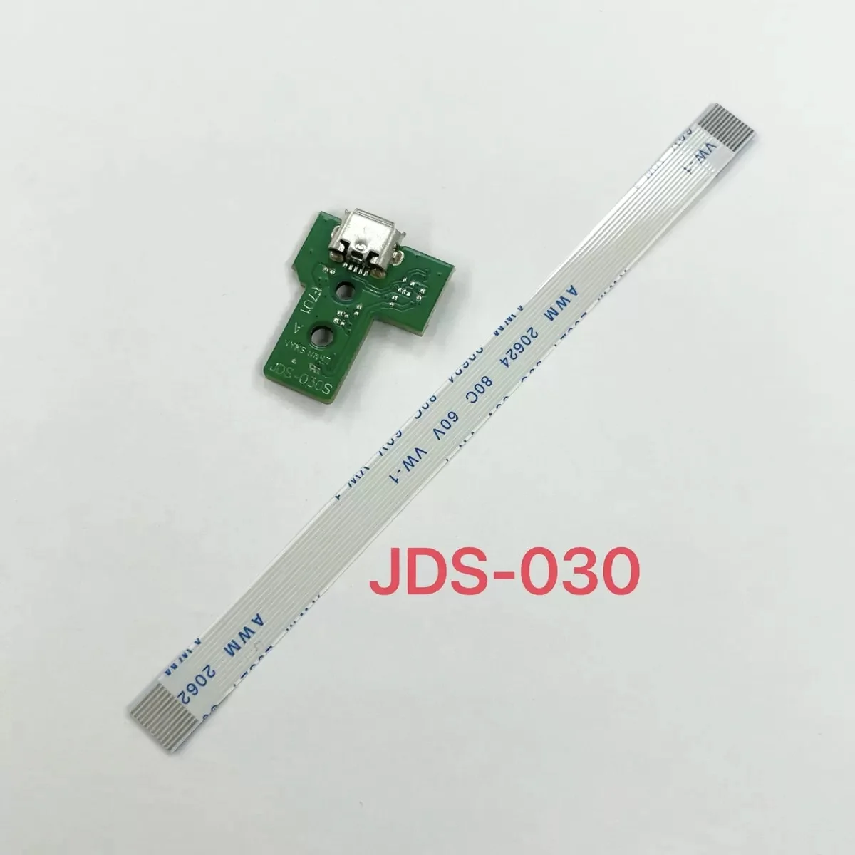 10-100 unids/lote controlador PS4 puerto de carga USB placa de circuito/Cable de cinta JDS050 JDS055 JDS001 JDS011 JDS030 JDS040 - imagen 4