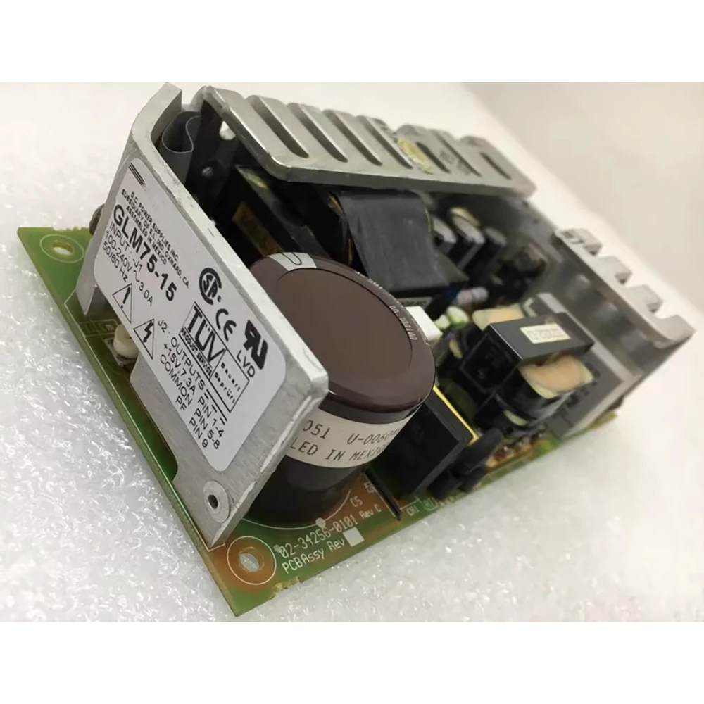 Fuente de alimentación con interruptor para fuente de alimentación de equipos industriales CONDOR GLM75-15 + 15V 7.3A - imagen 5