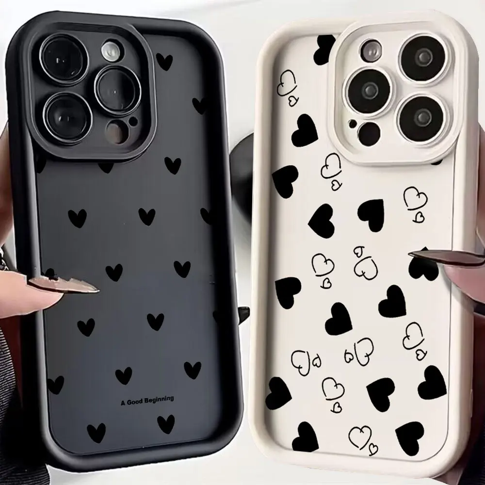 Funda de teléfono con estampado amoroso, carcasa de pantalla completa para Xiaomi Redmi Note 9, 9S, 10, 10C, 11, 12, 12C, 13, 13C, 14C, A3, Pro Plus K30, 4G, 5G
