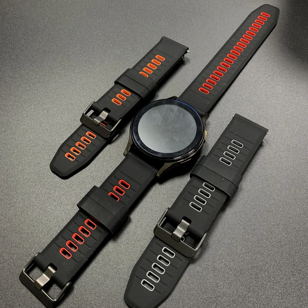 Correa de silicona de 22mm y 20mm para Garmin Forerunner 265 165 570 645, banda suave para Garmin Venu sq 2 3 4 Vivoactive 6, pulsera deportiva - imagen 3