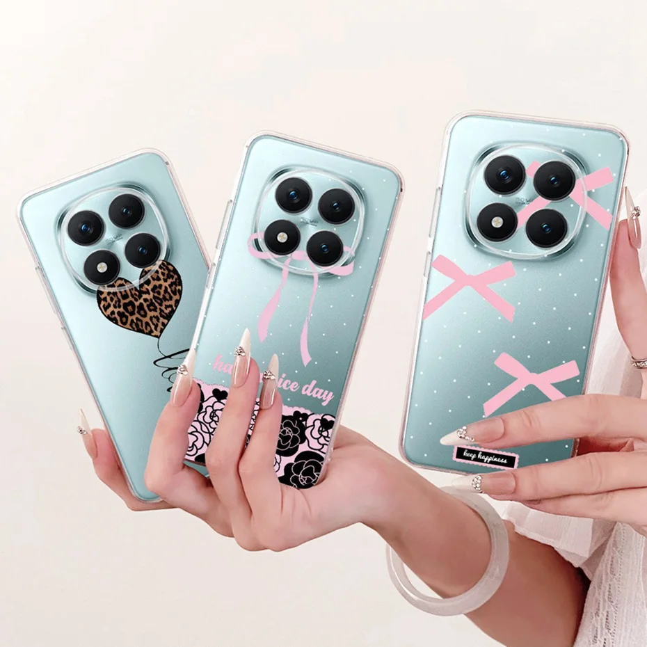 Funda transparente de TPU para Xiaomi Redmi Note 15 Pro 4G, fundas de teléfono con patrón de nuevo estilo para Redmi Note15 Pro 4G, fundas traseras para parachoques - imagen 2