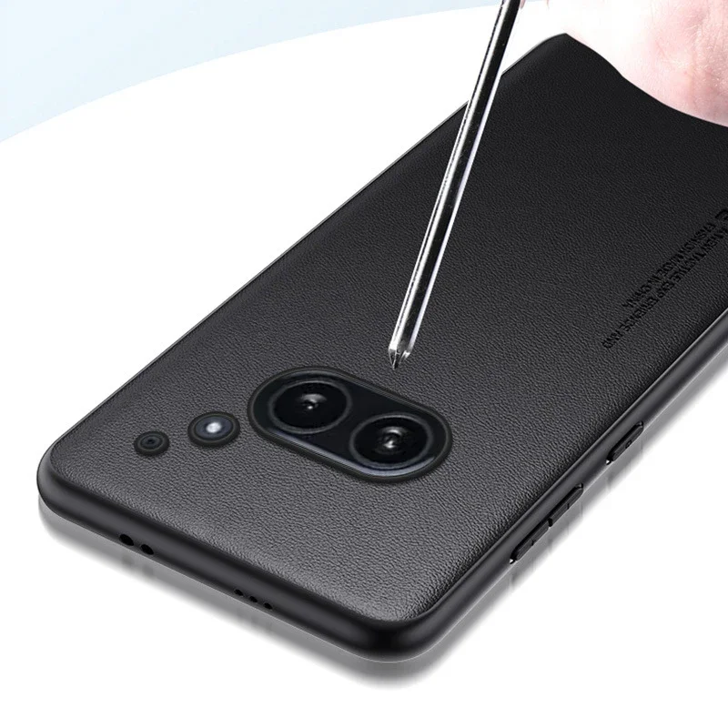 For Nothing Phone 2A Plus Funda de fibra de carbono carcasa dura funda protectora de parachoques para CMF Nothing Phone 2 1 funda a prueba de golpes - imagen 3