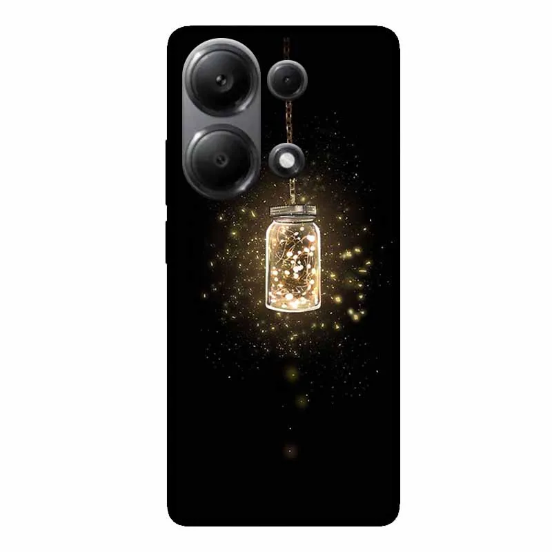 Funda trasera de silicona suave para teléfono móvil, carcasa bonita de TPU para Redmi Note 13 Pro 4G Dragon Cute etui - imagen 4