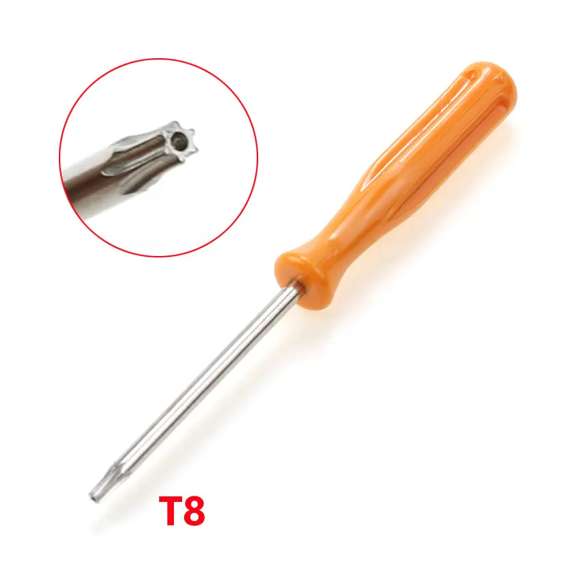 Destornillador JCD Torx T6 T8 T10 destornillador de seguridad para Xbox One 360 Series PS3 PS4 PS5 herramienta de apertura de reparación de agujeros a prueba de manipulaciones - imagen 4
