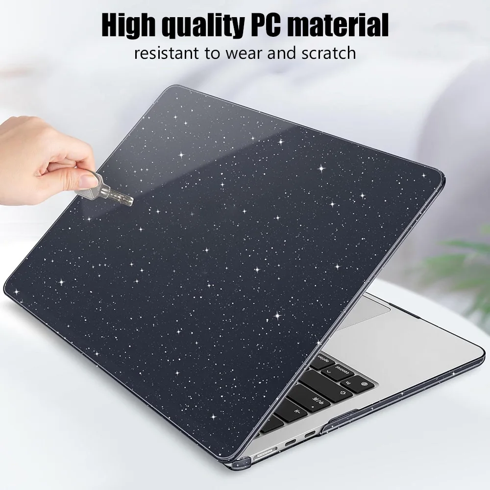 Fundas con purpurina para ordenador portátil MacBook Pro 13,3 Air 15,3 13,6 13,3 A2941 A3241 A2681 A3113 A3240 A1932 A2179 A1706 A2338 Funda - imagen 5