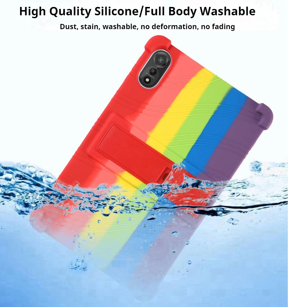 Para Blackview Mega2 Mega 2 funda para tableta 12 pulgadas 2024 silicona suave cuerpo completo a prueba de golpes soporte carcasa protectora - imagen 5