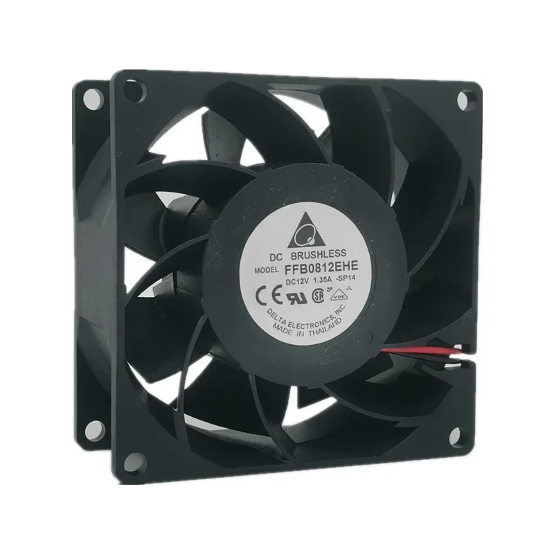 Nuevo delta 8038 12V 1.35a 8cm FFB0812EHE ventilador de refrigeración de gran volumen de aire - imagen 4