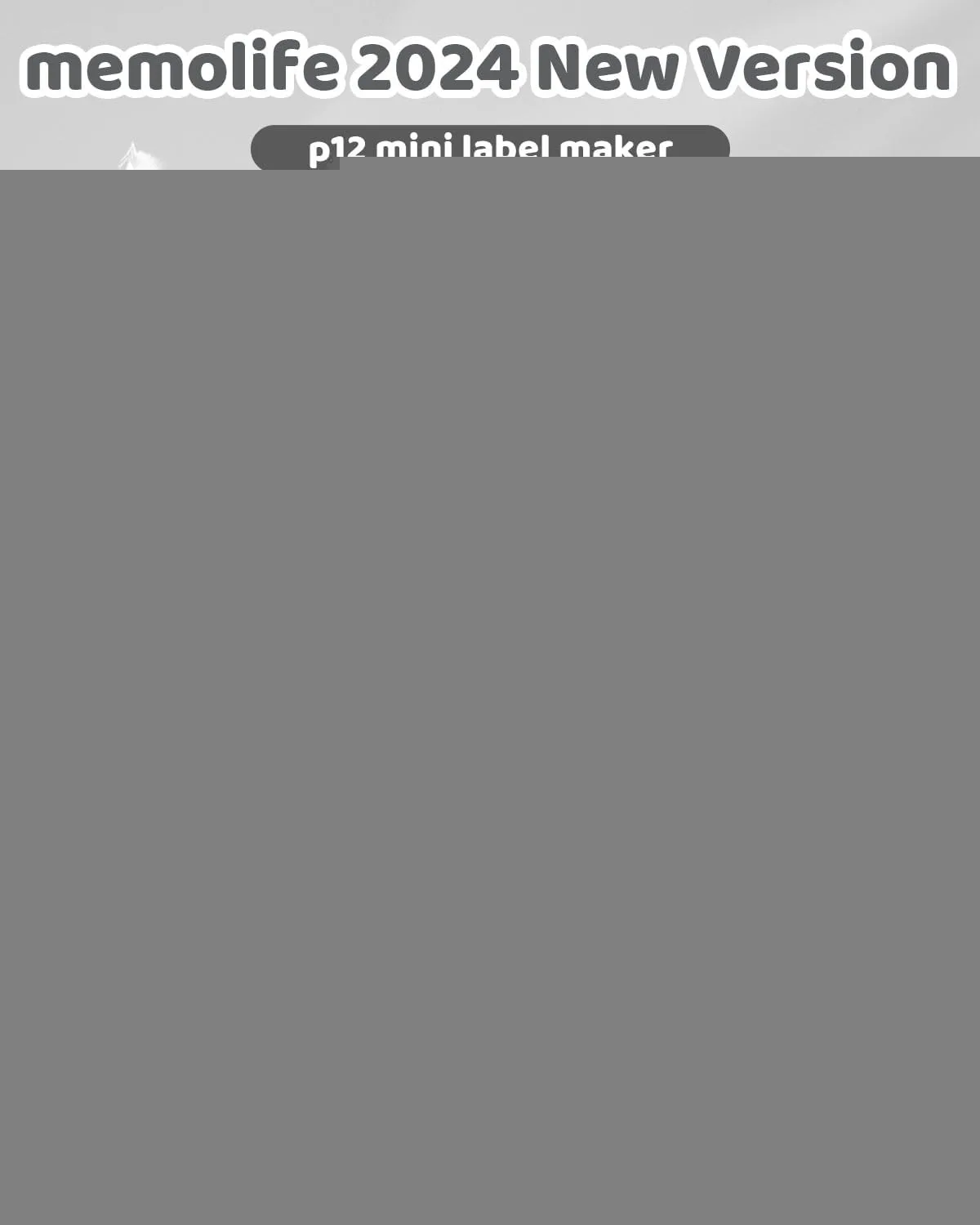 Phomemo P12 – Impresora de Etiquetas Térmica Bluetooth - imagen 3