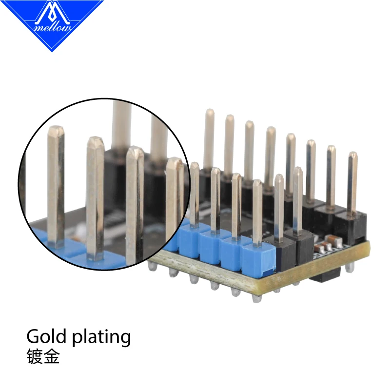 Mellow Fly TMC2209 controlador de Motor silencioso paso a paso 256 subdivisión StepStick UART 2.8A para Fly-C8 D5 placa Voron piezas de impresora 3D - imagen 5