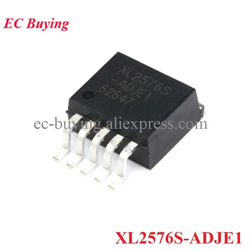 5 unids/lote XL2576S-ADJE1 XL2576S-ADJ XL2576S-5.0E1 XL2576S-5.0 XL2576S-12E1 TO263-5 Buck reductor DC convertidor regulador IC Chip - imagen 2