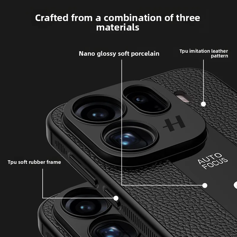 Funda para OPPO Find X9 Pro, funda trasera suave de cuero magnético de lujo a prueba de golpes para OPPO Find X9 Pro X9Pro, parachoques de protección para cámara - imagen 2