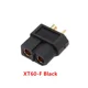 5PCS XT60-F Black