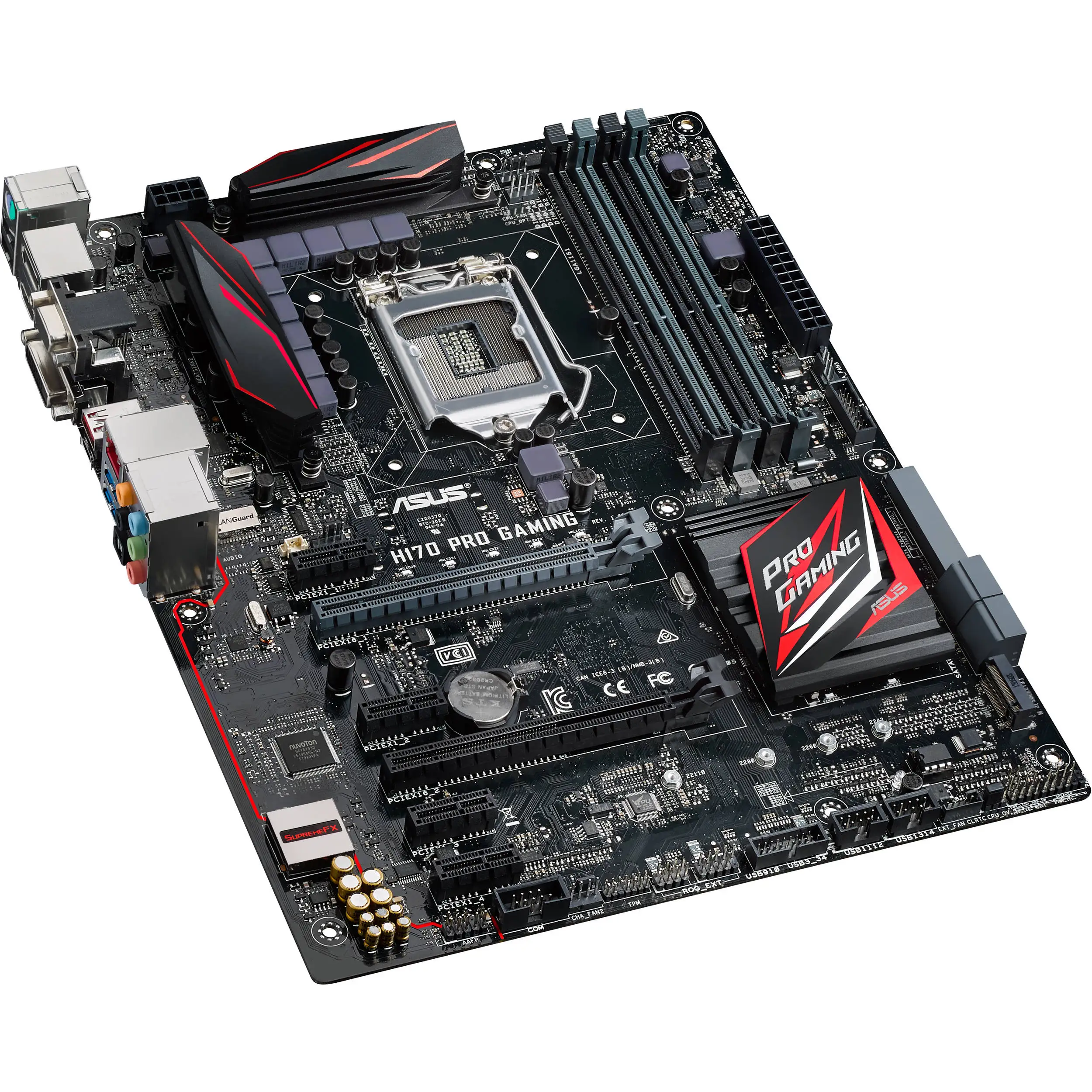 Placa base para juegos Asus H170 PRO LGA 1151 intel H170 compatible con Core i5-6500 i7-7700 6300 6100 cpu DDR4 64G PCI-E 3,0 M.2 ATX - imagen 4