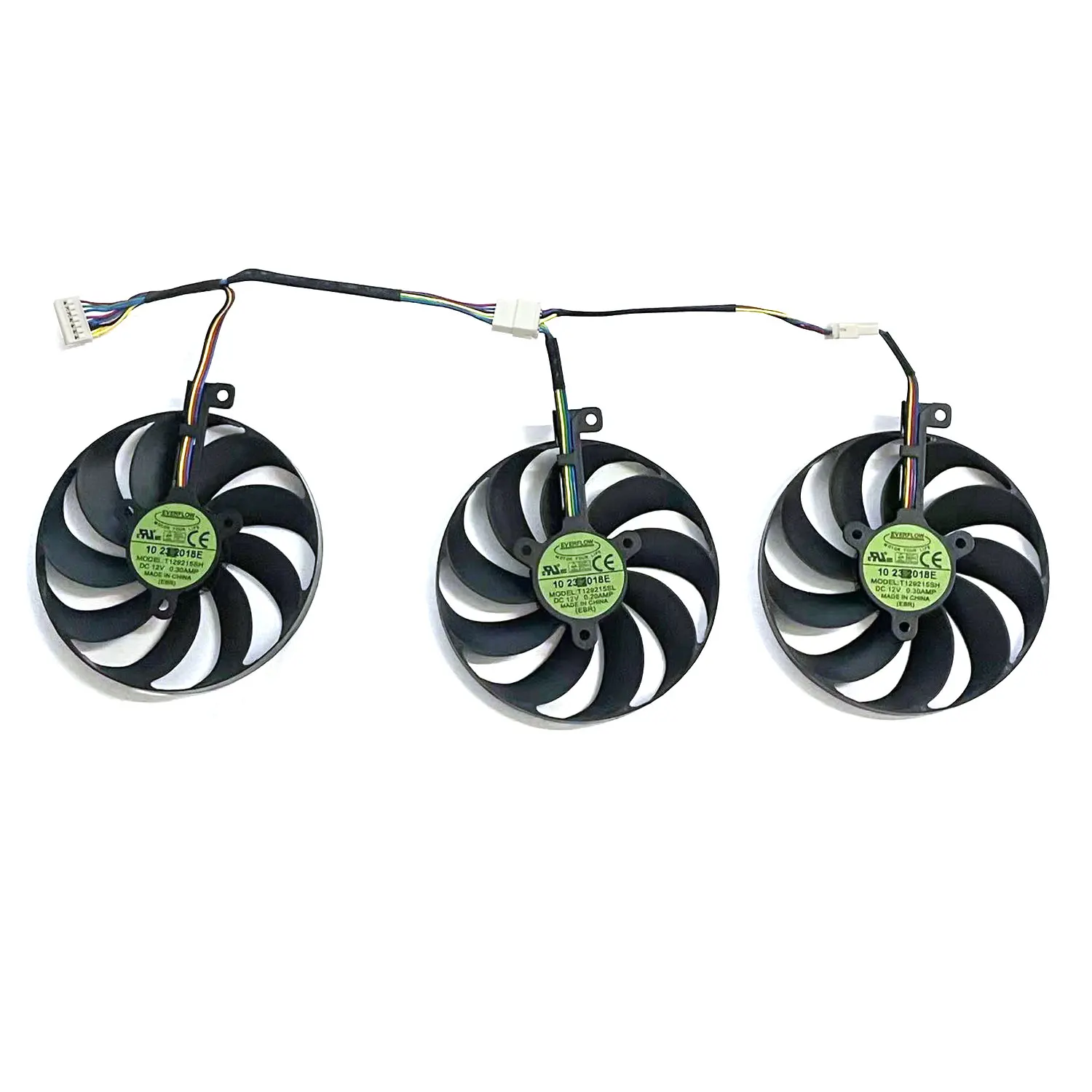 Reemplazo de tarjeta gráfica para ASUS Radeon, ventilador GPU de 88MM, 7 pines, T129215SU, RX5700XT, RX5600XT, 5700, 5700XT, ROG STRIX OC, nuevo - imagen 3