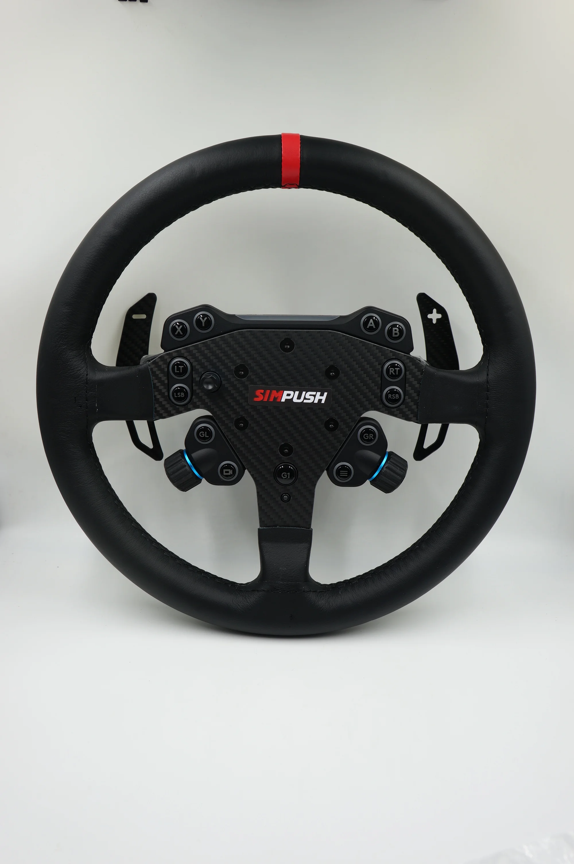 SIMPUSH Carbon Fiber Paddle Shifter Modification Parts Accessories For Logitech RS 50 Wheel - imagen 2