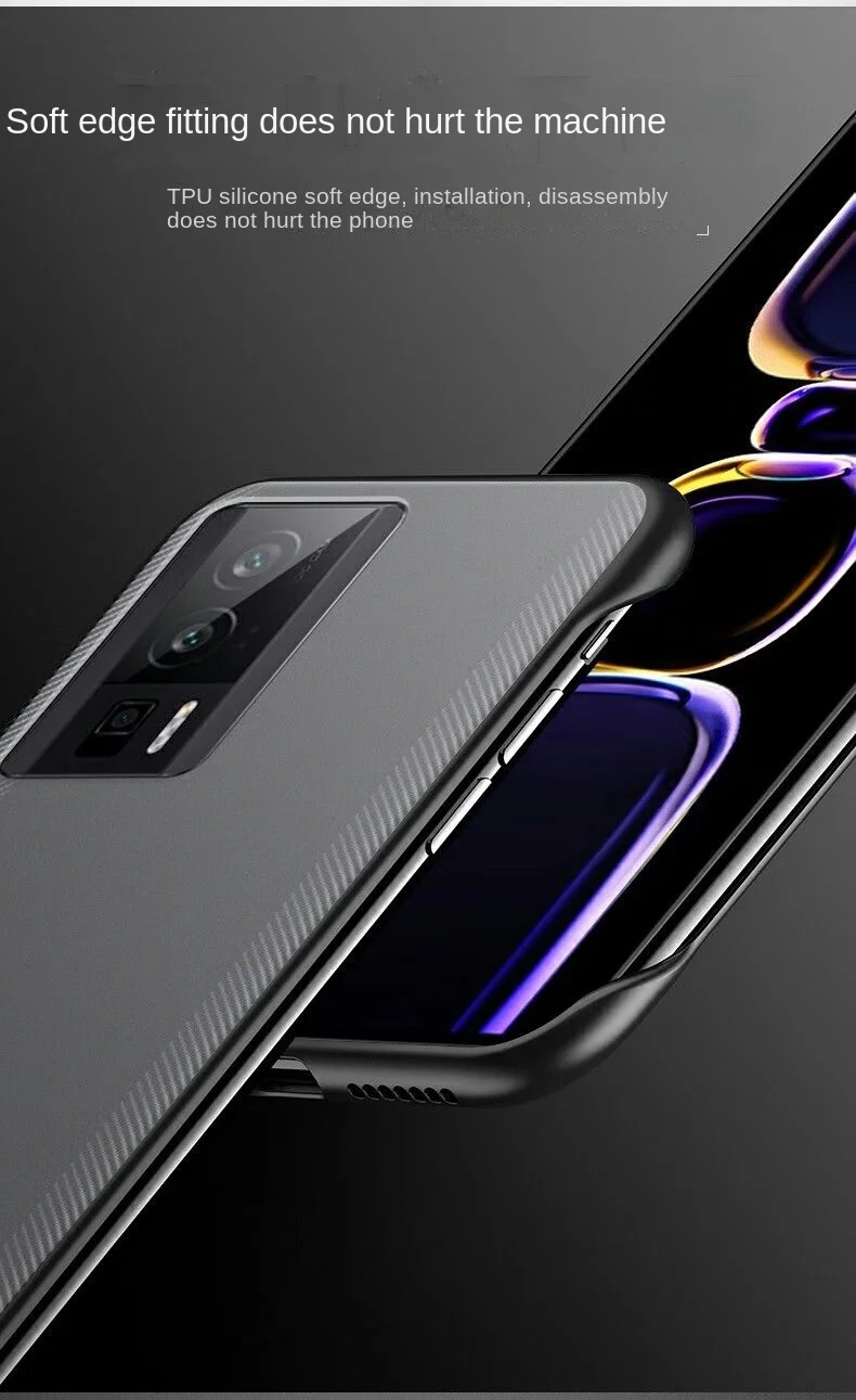 Para Xiaomi POCO F5 Pro funda dura de PC transparente con anillo funda protectora trasera para Xiaomi POCO F4 GT F5Pro carcasa de teléfono - imagen 4