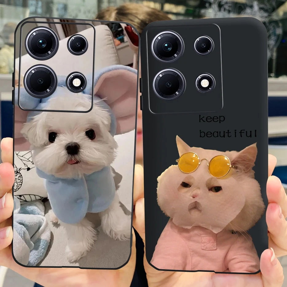 Funda de TPU suave para Infinix Note 30 Pro, X678B, elegante, pintada, para Infinix Note 30i, X6716, Note30, VIP - imagen 2