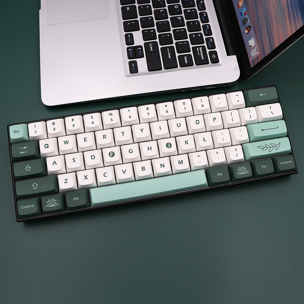 Teclas XDA de Jardín Botánico de GMK-KEY, teclas japonesas para dz60/RK61/64/68/75/84/980/104, teclas gmk, barra espaciadora dividida 7u - imagen 3