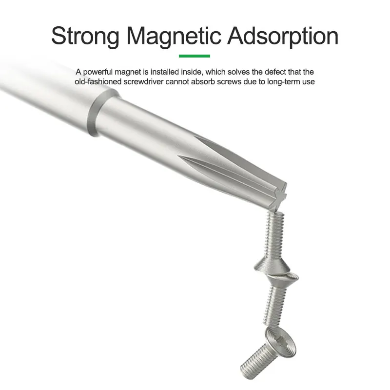 Destornillador de torsión RELIFE RL-724 0,5 kgf · cm fuerte adherencia magnética compatible con IP17 para herramienta de extracción de tornillos de reparación de teléfonos móviles - imagen 4