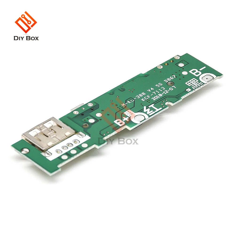Módulo cargador de Banco de energía 5V 1A, placa de circuito de carga, módulo de aumento de potencia para Xiaomi, Banco de energía móvil DIY - imagen 3
