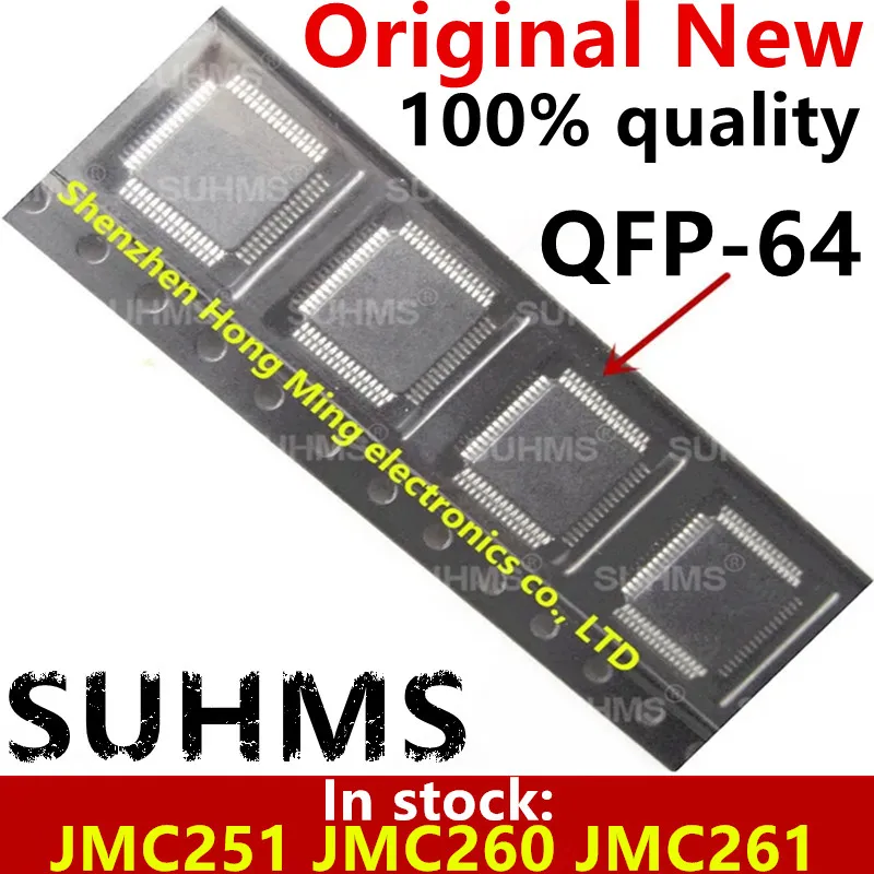 (5 piezas) 100% nuevo JMC251 JMC260 JMC261 QFP-64
