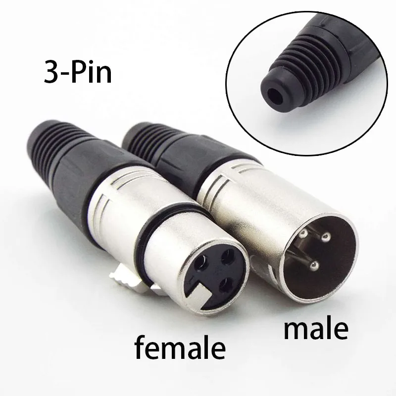 3pin male female