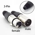 3pin male female