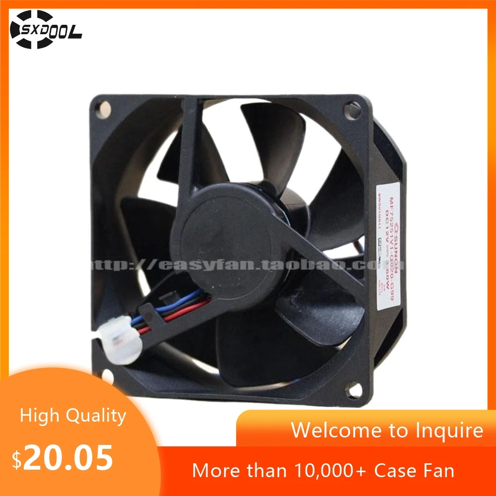 Ventilador de proyector para SUNON MF75251V1-Q020-G99 ventilador de refrigeración 75X75X25mm DC 12V 3,6 W 75x75x25mm enfriador