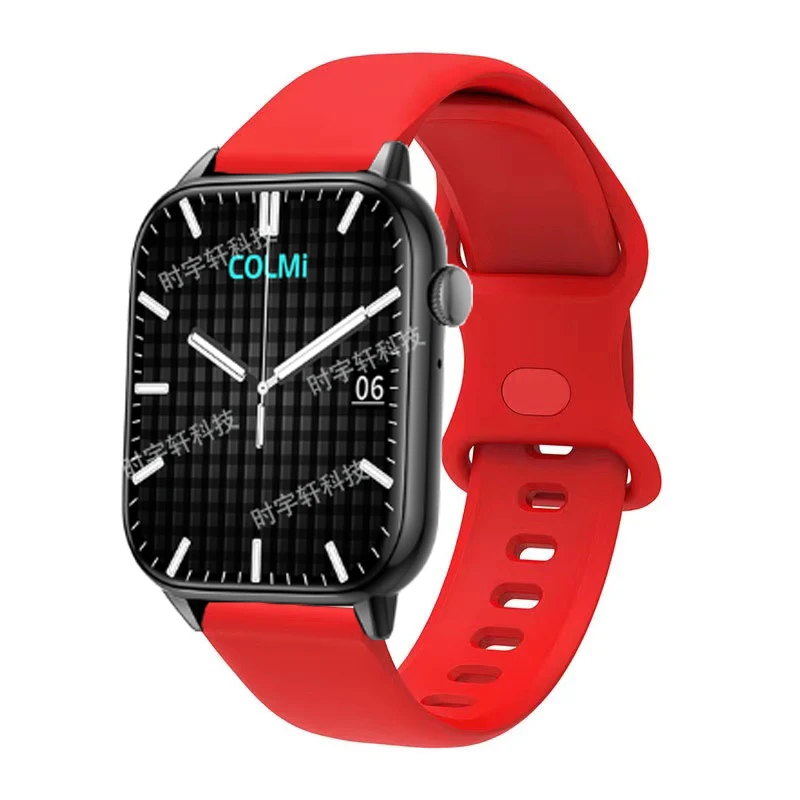 Correa de 20mm 22mm para COLMI C60 C61 C81 C80 pulsera de silicona para reloj inteligente COLMI P8 P28 Plus/P73 P71 P60 P68/M42 M41 Correa - imagen 2