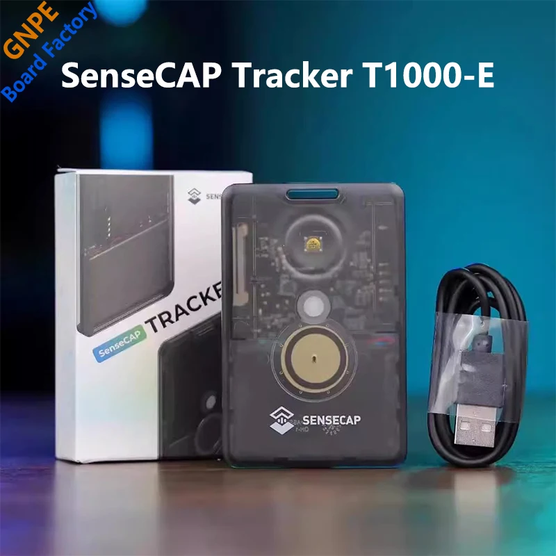 Seeed Studio Meshtastic SenseCAP Tracker T1000-E IP65 Posicionamiento interior y exterior, sensor de movimiento