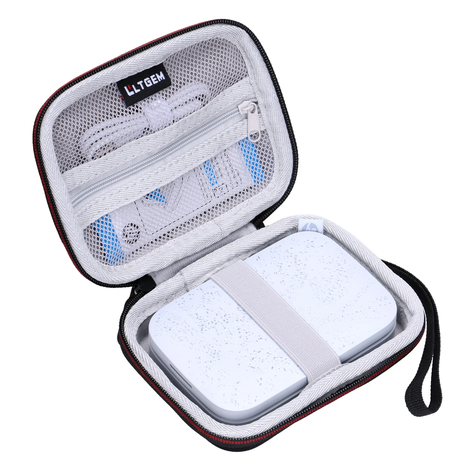 LTGEM-funda para impresora fotográfica portátil HP Sprocket, bolsa de transporte de almacenamiento de segunda edición, accesorios para impresora fotográfica - imagen 3
