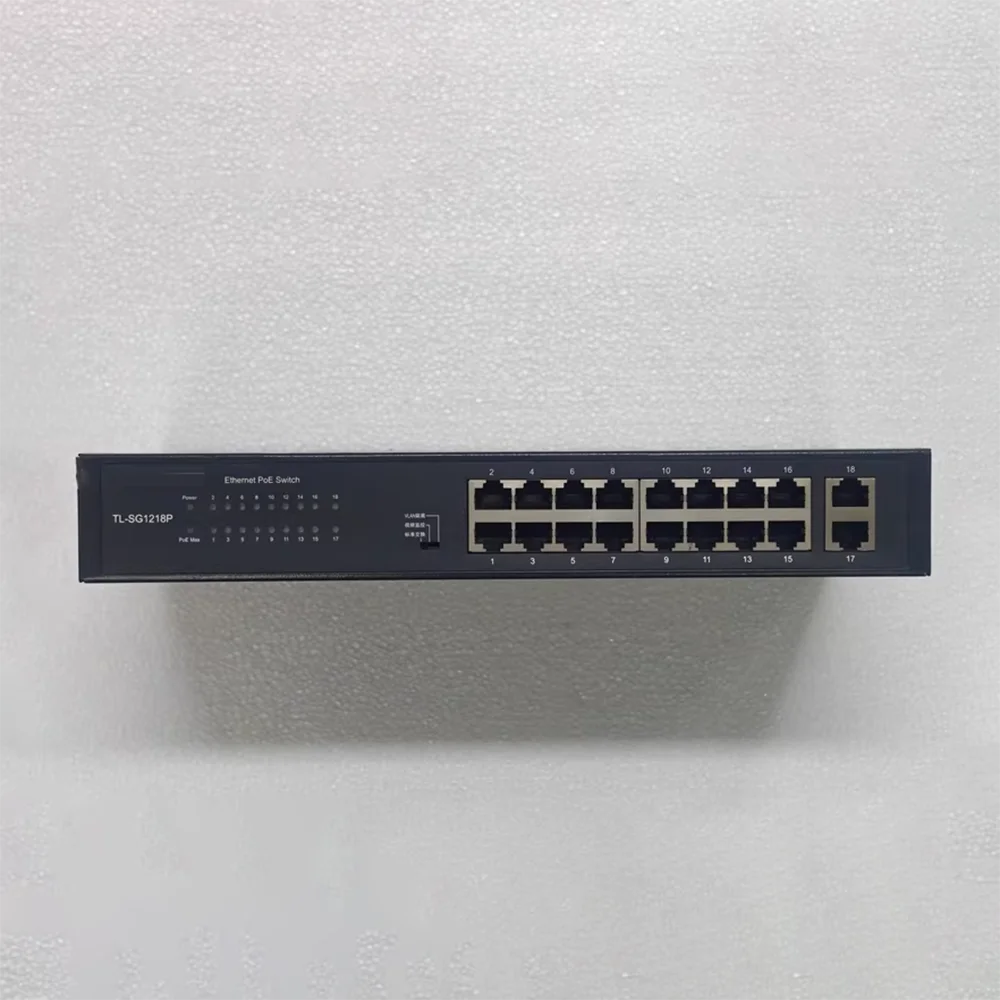 Conmutador POE Gigabit TL-SG1218P K16 con 16 puertos POE Gigabit 2 puertos Gigabit - imagen 3