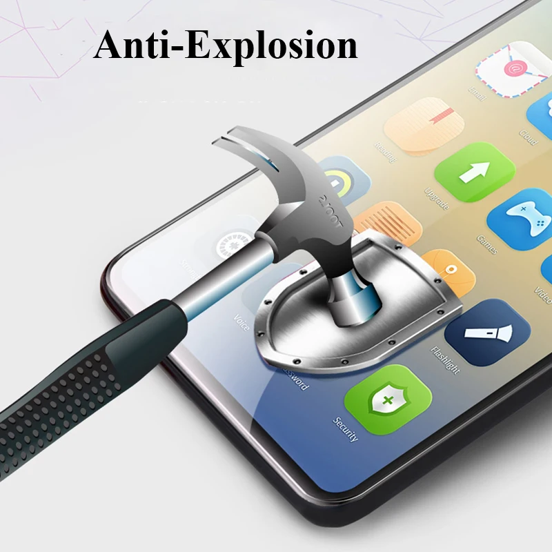 ¡1-3 uds! Vidrio Protector 9H para Honor 8x 6x 7x 10X Lite 9X 9A 30i 20i Protector de pantalla para Honor 20 Pro 10 Lite 9 30 10i 8S 8A 9S - imagen 4