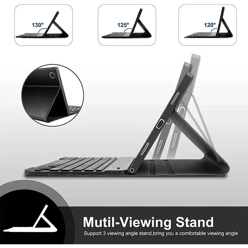 Funda para teclado Samsung Galaxy S11 11 "2025 X730 X736B S10 Lite 10,9 S10 FE 11 X520 Tab S9 S7 S8 A9 Plus 11 X216B - imagen 4