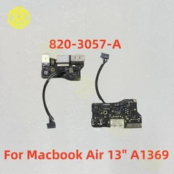 Placa E/S MacBook Air 13 A1369 con USB y Jack de Audio