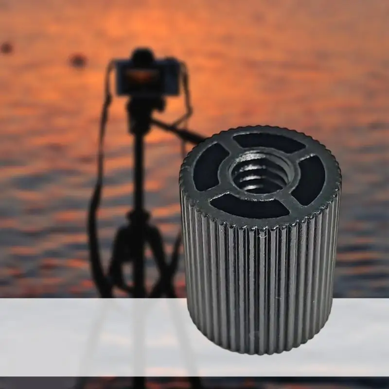 Convertidor tornillo trípode cámara 2 piezas Y1UB con 1/4 pulgada-20 aluminio aluminio accesorio - imagen 3