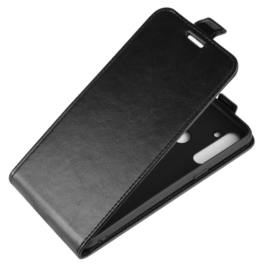 Para OPPO Realme 5 Realme 5 pro funda Flip Funda de cuero para OPPO Realme 5 Pro/Realme Q funda Vertical cartera Funda de cuero - imagen 2