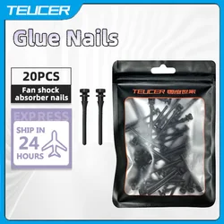 LDPCSJ Amortiguadores de silicona para ventilador de PC: reduce ruido
